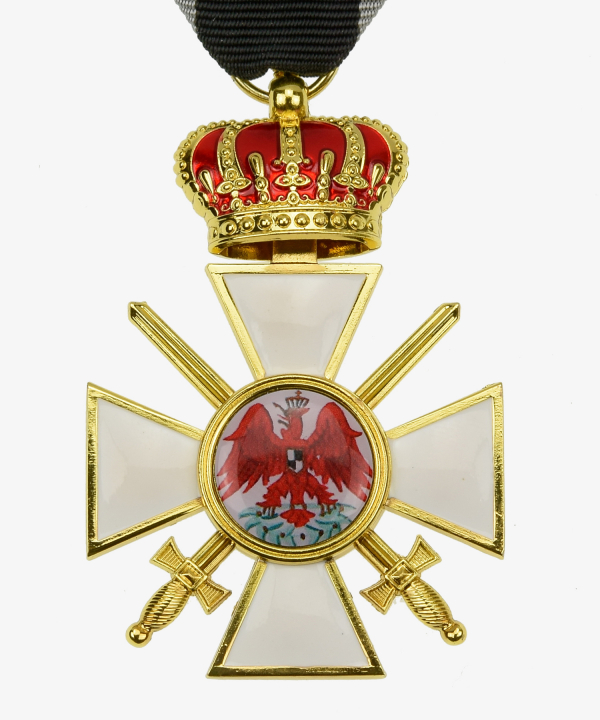 Preußen Roter Adler Orden 3. Klasse mit Krone und Schwertern